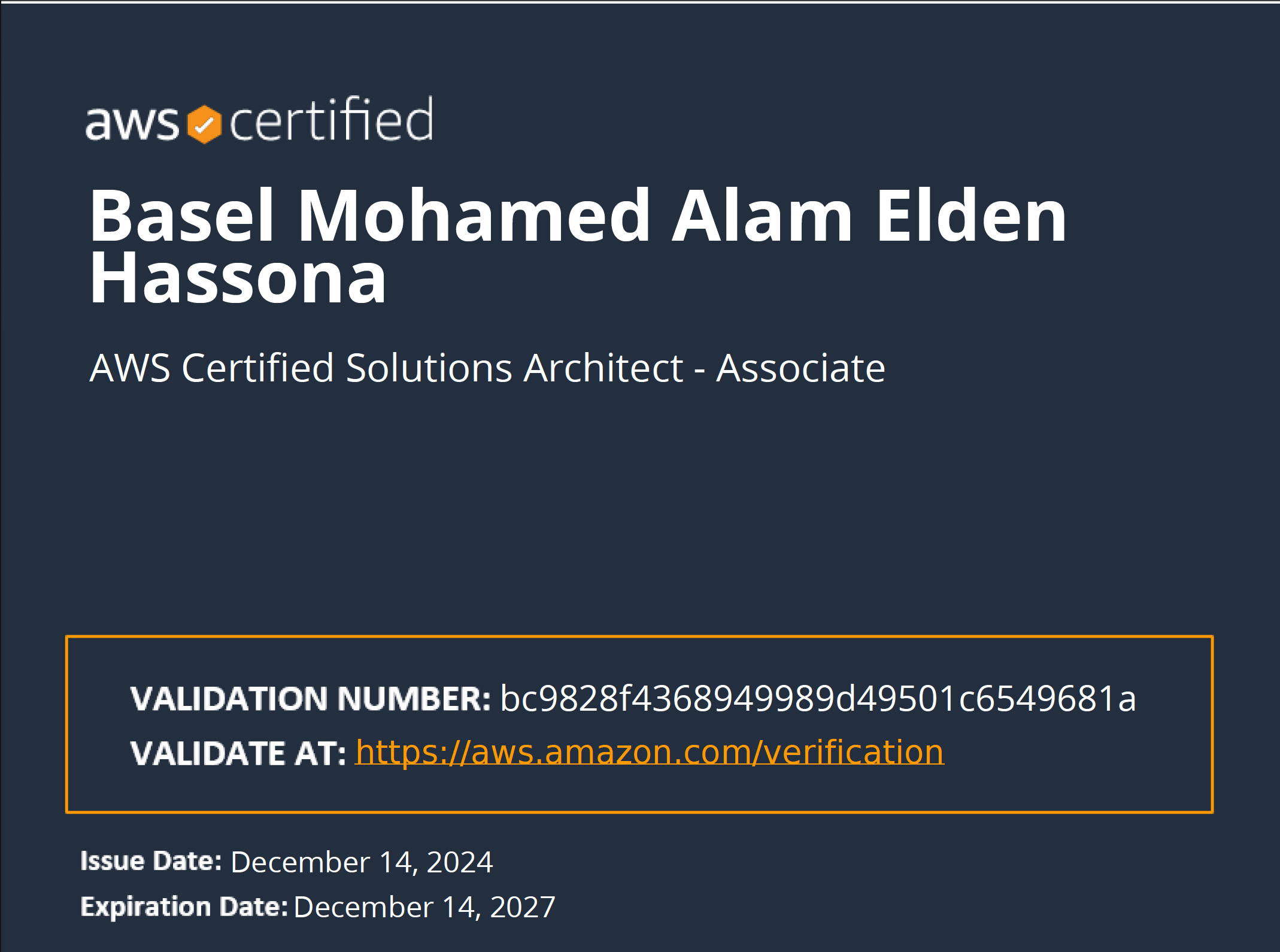 AWS Certified Cloud Practitioner